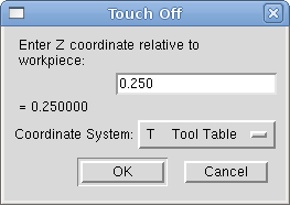ToolTable TouchOff