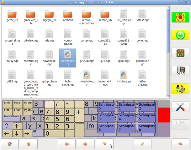 gmoccapy file selection dialog with keyboard
