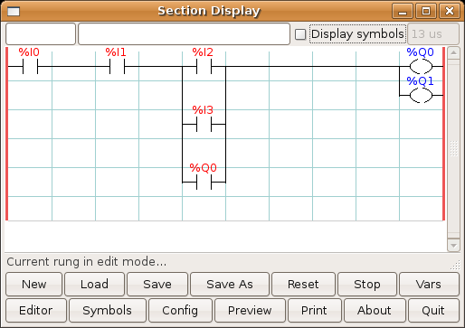 EStop Section Display